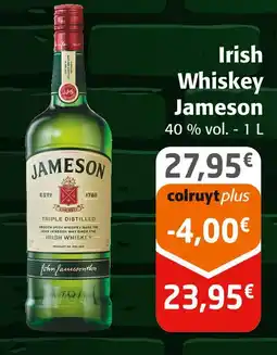 Colruyt Jameson Irish Whiskey offre