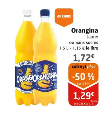 Colruyt Orangina offre