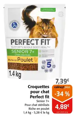 Colruyt Perfect Fit Croquettes pour chat offre