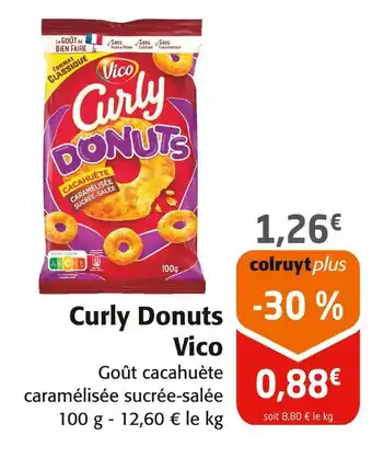 Colruyt VICO Curly donuts offre