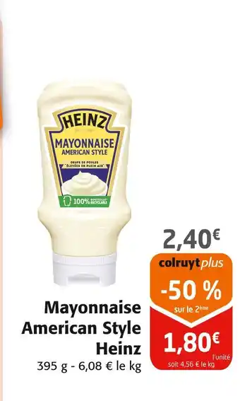 Colruyt HEINZ Mayonnaise american style offre