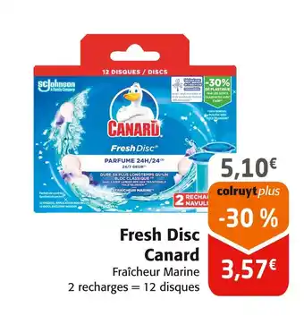 Colruyt Canard Fresh Disc offre