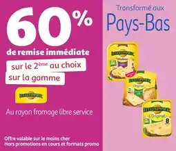 Auchan Sur la gamme leerdammer offre