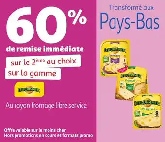 Auchan Sur la gamme leerdammer offre