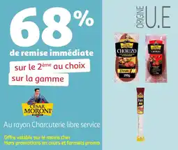 Auchan Sur la gamme cesar moroni offre