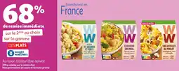 Auchan Sur la gamme des plats weight watcher offre