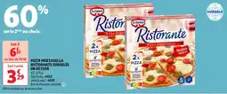 Auchan Pizza mozzarella ristorante surgelée dr oetker offre