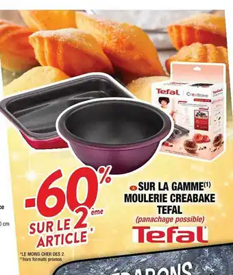 La Gamme Moulerie Creabake Tefal