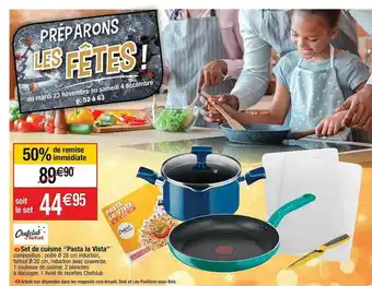 Cora x Carrefour Set De Cuisine offre