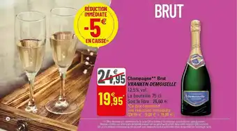 Champagne Brut Vranken Demoiselle