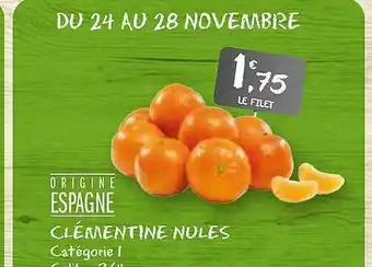 G20 Clémentine Nules offre