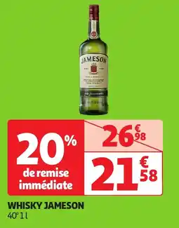 Auchan Whisky jameson offre