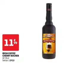 Auchan Irish coffee cherry rocher offre