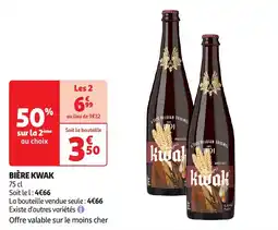 Auchan Bière kwak offre