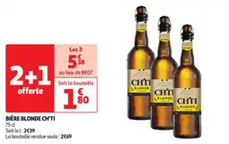 Auchan Bière blonde ch'ti offre