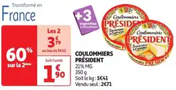 Auchan Coulommiers président offre