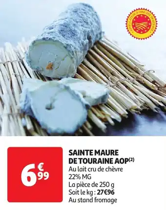 Auchan Sainte maure de touraine aop offre