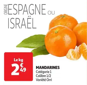 Auchan Mandarines offre