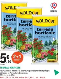 E.Leclerc Jardi Terreau horticole offre