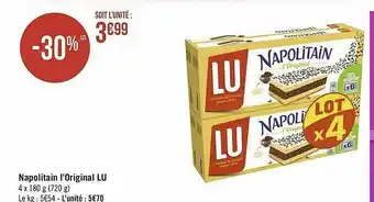 Napolitain L'original Lu
