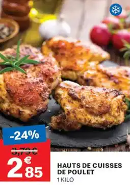 Leader Price Hauts de cuisses de poulet offre