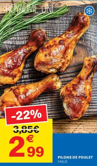 Leader Price Pilons de poulet offre