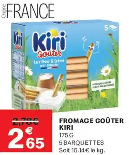 Leader Price Fromage goûter kiri offre