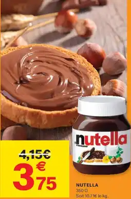 Leader Price Nutella offre