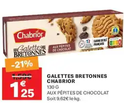 Leader Price Galettes bretonnes chabrior offre