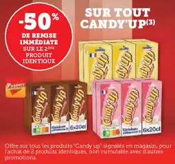 Hyper U Sur tout candy'up offre