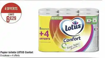 Papier Toilette Lotus Confort