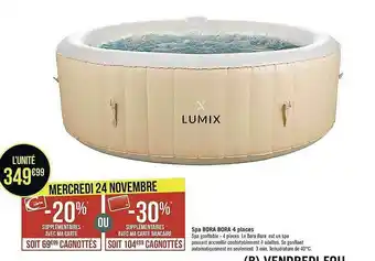 Géant Casino Spa Bora Bora 4 Place Lumix offre