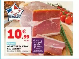 Quart De Jambon Sec Carré Oberti