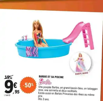 E.Leclerc Barbie Et Sa Piscine offre