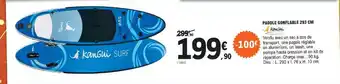 E.Leclerc Paddle Gonflable 293 Cm Kangui offre