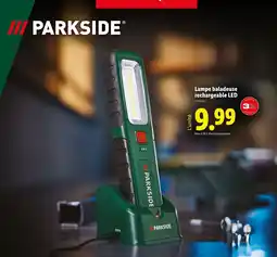 Lidl PARKSIDE Lampe baladeuse rechargeable LED offre