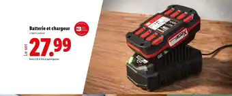 Lidl Batterie et chargeur offre