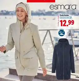 Lidl ESMARA Parka femme offre