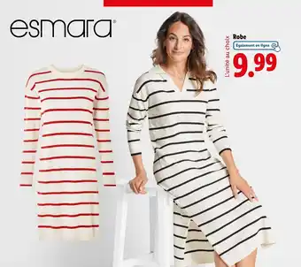 Lidl ESMARA Robe offre