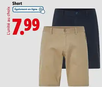 Lidl LIVERGYⓇ Short offre