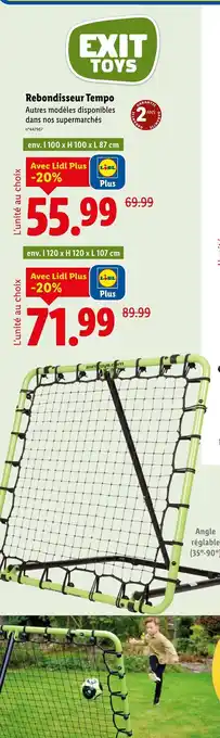 Lidl Rebondisseur Tempo offre