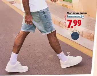 Lidl LIVERGYⓇ Short en jean homme offre