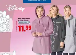 Lidl Robe molletonnée oversize femme offre