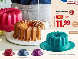 Lidl Moule à kouglof offre