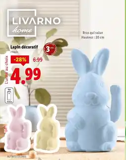 Lidl LIVARNO HOME Lapin décoratif offre