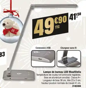Lampe de bureau led maulstella
