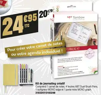 Plein ciel Kit de journaling créatif offre
