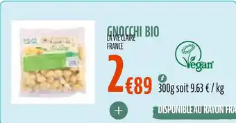 La Vie Claire Gnocchi bio offre