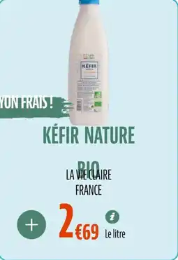 La Vie Claire Kéfir nature bio offre