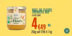 La Vie Claire Miel de fleurs crémeux bio offre